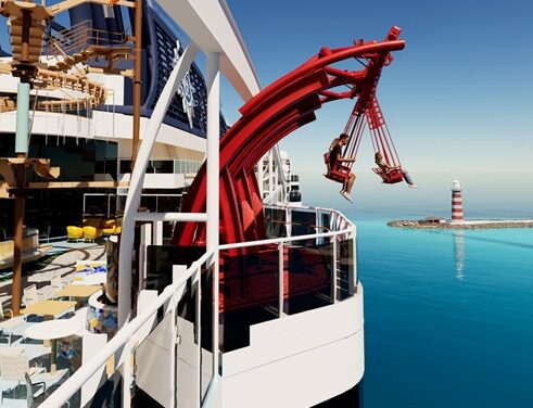 MSC Introduces ‘Cliffhanger’: Over-Water Swing Ride at Sea