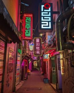 Euljiro Neon Lights_Seoul