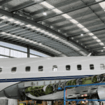 Global Express in Melb hangar