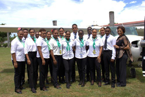 Solomon Airlines Celebrates 15 Cabin Crew Graduates!