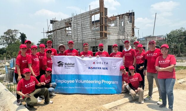 Korean Air, Delta Volunteers Build Homes in Valenzuela!