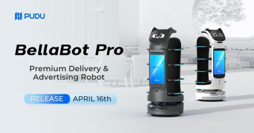 Pudu Robotics Unveils BellaBot Pro: Advanced Service Robot