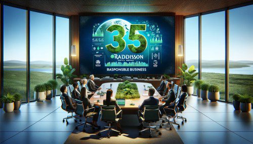 Radisson Marks 35 Years of Eco Leadership