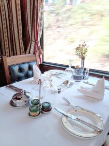 Rovos Rail, an elegant way to dine on the move