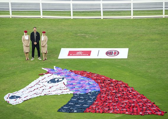 Emirates, AC Milan Reveal Stunning Dubai World Cup Art