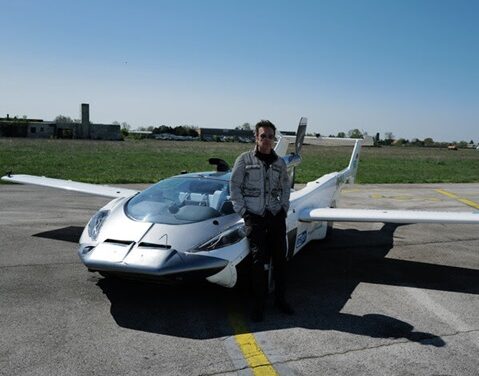 Jean-Michel Jarre Flies AirCar: World’s First Passenger!