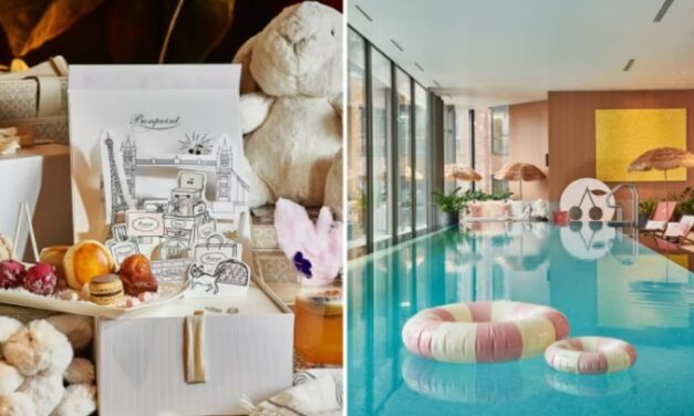 Pan Pacific London’s Kids Tea & Pool Pop-up with Bonpoint