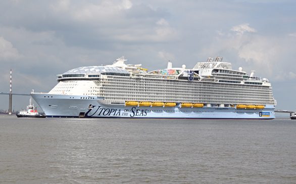 Royal Caribbean’s Utopia of the Seas Starts Sea Trials