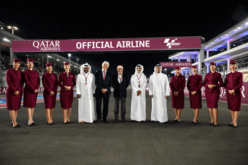 Qatar Airways Named Official Airline & Cargo Partner for MotoGP™