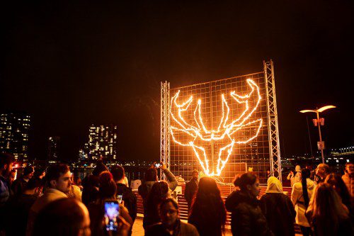Firelight Festival Ignites with Underground Light Show