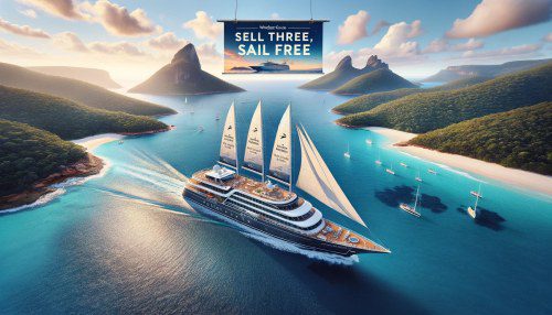 Windstar Cruises’ “Sell 3, Sail Free” Program for Agents!