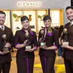 Etihad Airways Cabin Crew with World Travel Awards