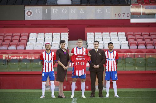 Etihad Airways Sponsors Girona FC for Three Seasons!