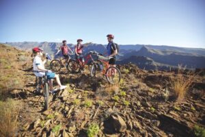 Mountainbiking in Gran Canaria (Canary Islands).
