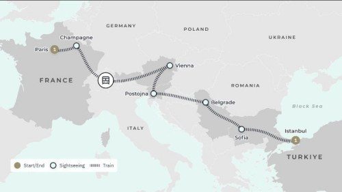 Paris to Istanbul 2025 All-Inclusive Ultra-Lux Golden Eagle Rail Journey with Champagne Tour & Exclusive Fine Dining Experiences