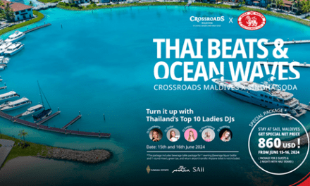 First-Ever Thai-Themed Island Pool Party at CROSSROADS Maldives!