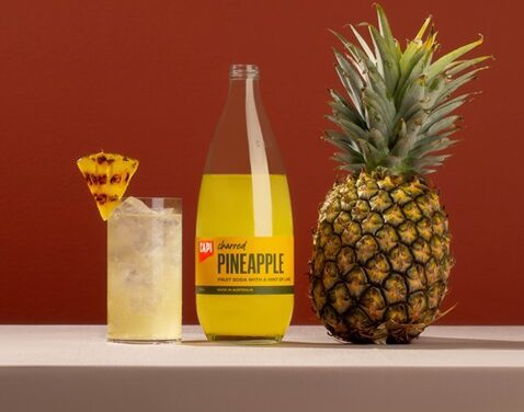 Capi’s Charred Pineapple & Lime Sodas: A Zesty Delight!