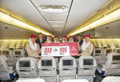 Emirates Starts Daily Flights to Bogotá via Miami!