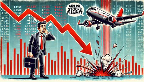 Airline Stocks Plummet Amid Record Forecasts