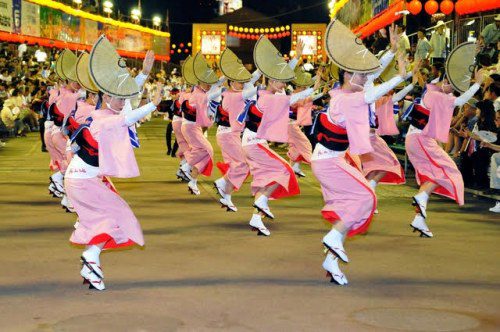 Awa Odori, Tokushima Prefecture. Image by JNTO