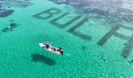 Fiji Launches BULA Reef: Largest Word Ever Written Underwater