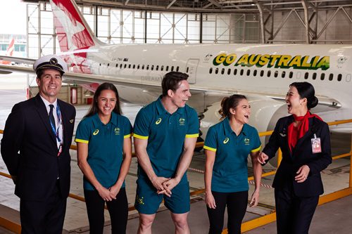 Qantas Champions Australia for Paris 2024 Olympics