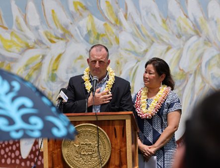 He Lei Hoʻokipa Mural Unveiled at Hawaiʻi State Capitol!