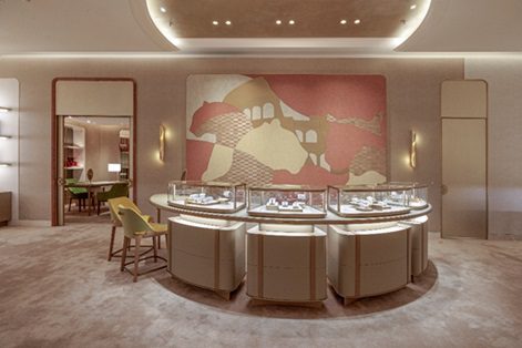 Cartier Opens First Airport Boutique in Rome
