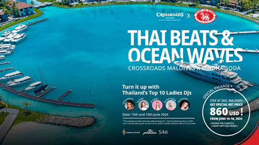 Thai-Themed Island Pool Party Launches in Maldives!