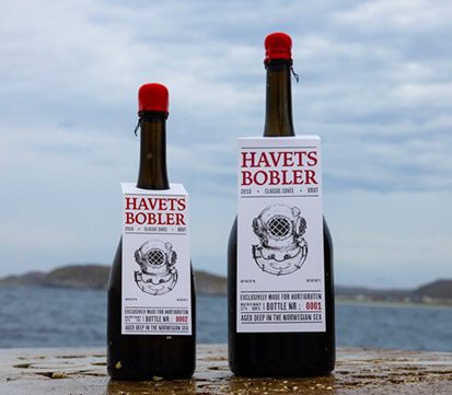 Hurtigruten Retrieves 4,500 ‘Bubbles from the Sea’ Wine Bottles