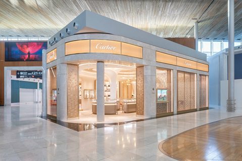 Cartier Unveils Reimagined Boutique at Paris Airport