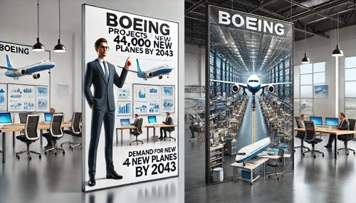 Boeing Forecasts Soaring Demand for 44,000 New Jets