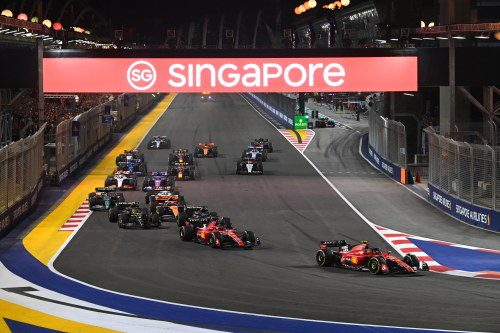 F1 Singapore GP Aims to Halve Emissions by 2028