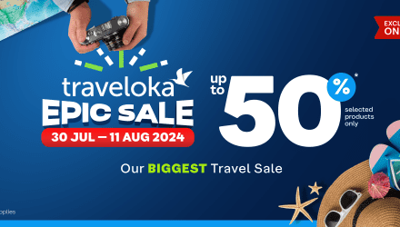 EPIC Sale: Traveloka’s Biggest Online Travel Event!