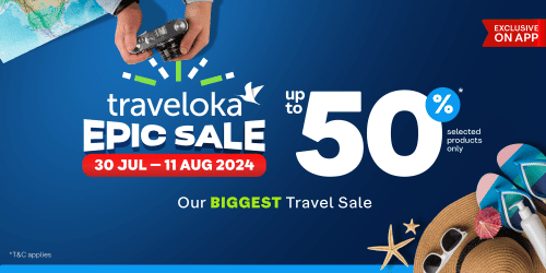 EPIC Sale: Traveloka’s Biggest Online Travel Event!