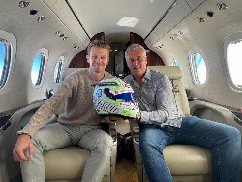 Hahn Air Partners with Formula 1 Star Nico Hülkenberg