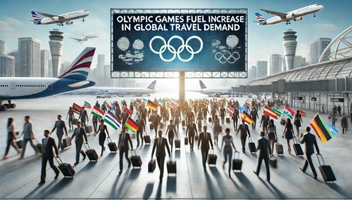 Global Travel Demand Surges 12% Amid Olympic Games Frenzy