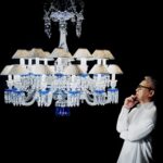 Steve Leung & Baccarat Unveil ‘Printemps Bleu’ Chandelier