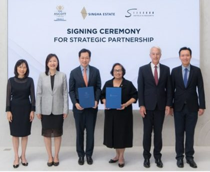 S Hotels & Resorts, Singha Estate Partner with Ascott in UK