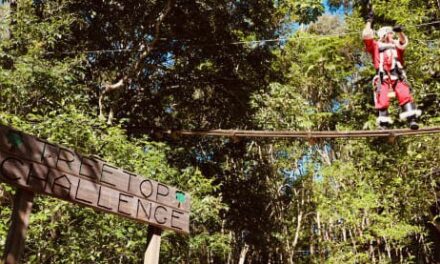 Santa Celebrates Christmas in July on Tamborine Mountain