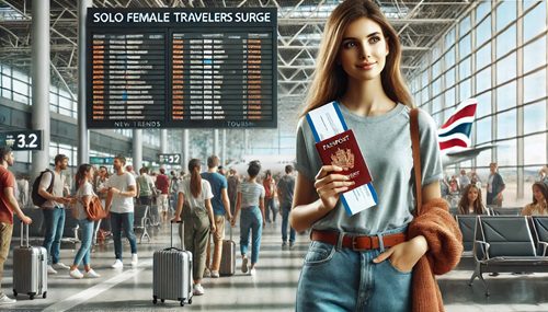 Surge in Solo Female Travelers: New Trends Unveiled