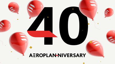 Aeroplan Celebrates 40 Years with Huge Points Giveaway!