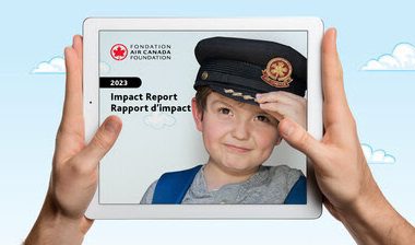 Air Canada Foundation 2023 Report: Kids’ Health Focus!