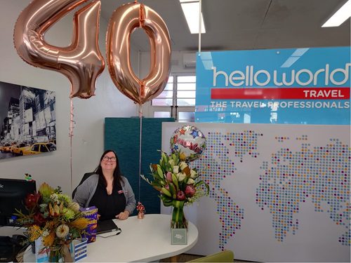 Selena Luscombe Celebrates 40 Years in Travel Industry