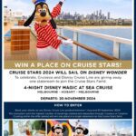 Cruise Stars 2024: Win a Magical Voyage on Disney Wonder!