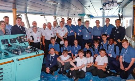 Sea Cadets Set Sail on Borealis: Fred. Olsen Cruise Visit!