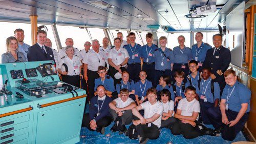 Sea Cadets Set Sail on Borealis: Fred. Olsen Cruise Visit!