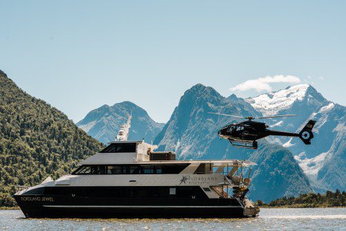 New Luxury Cruise: Gourmet Dining on Milford Sound!