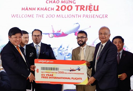 Vietjet Celebrates 200M Passengers, New Ahmedabad Route!