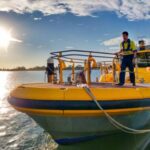 Pilot boat in Newcastle Harbour